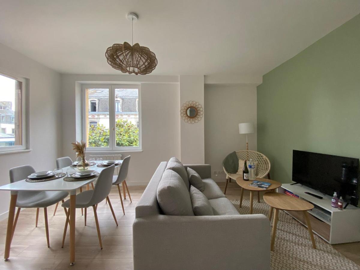 Le Ptit Vert - Wifi - Confort - Entree Autonome - Entre Gare Et Centre 坎佩尔 外观 照片
